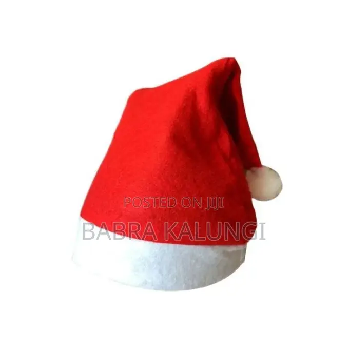 Merry Xmas Santa Claus Cap, Red,White