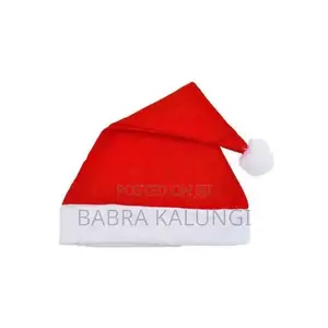 Merry Xmas Santa Claus Cap, Red,White