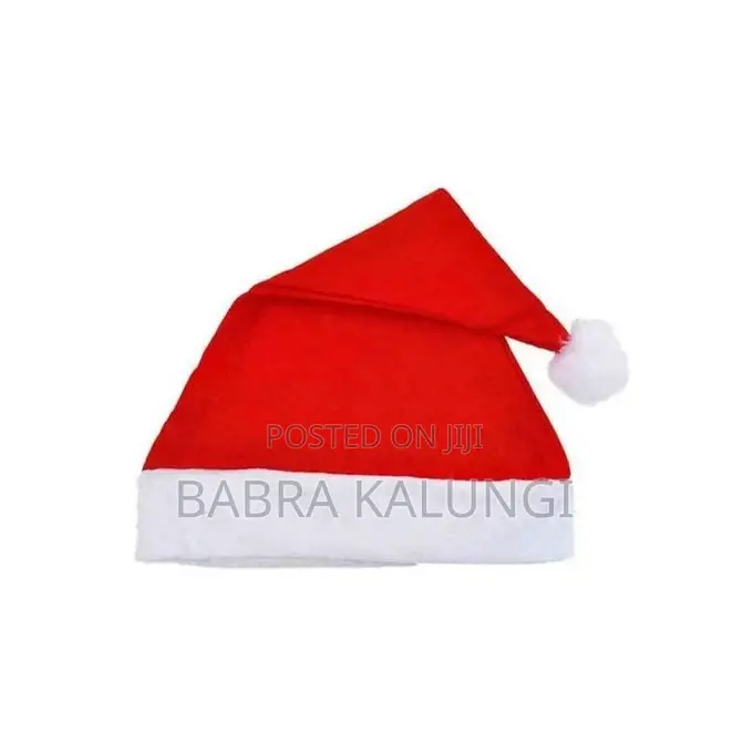 Merry Xmas Santa Claus Cap, Red,White