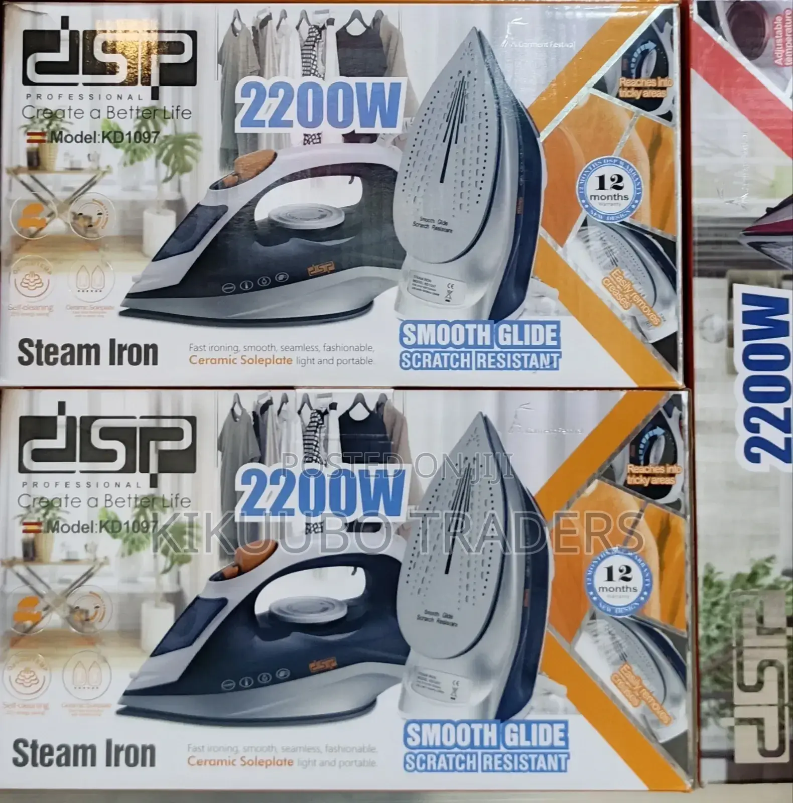 DSP 2200W Steam Iron