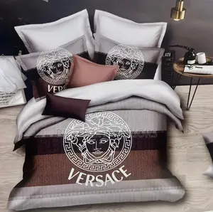 4pcs Versace Label Duvet Set -5*6