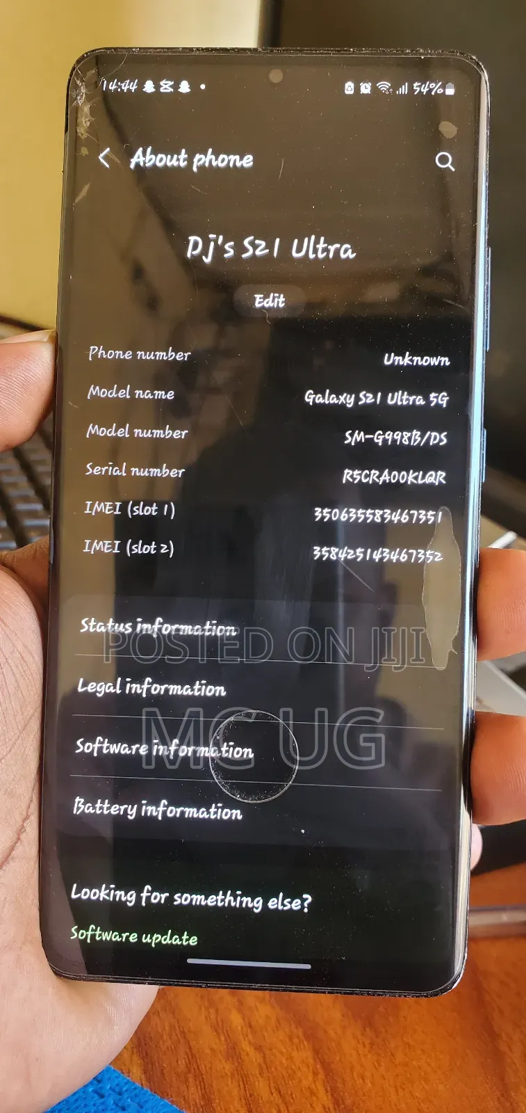 Samsung Galaxy S21+ 5G 256 GB Black