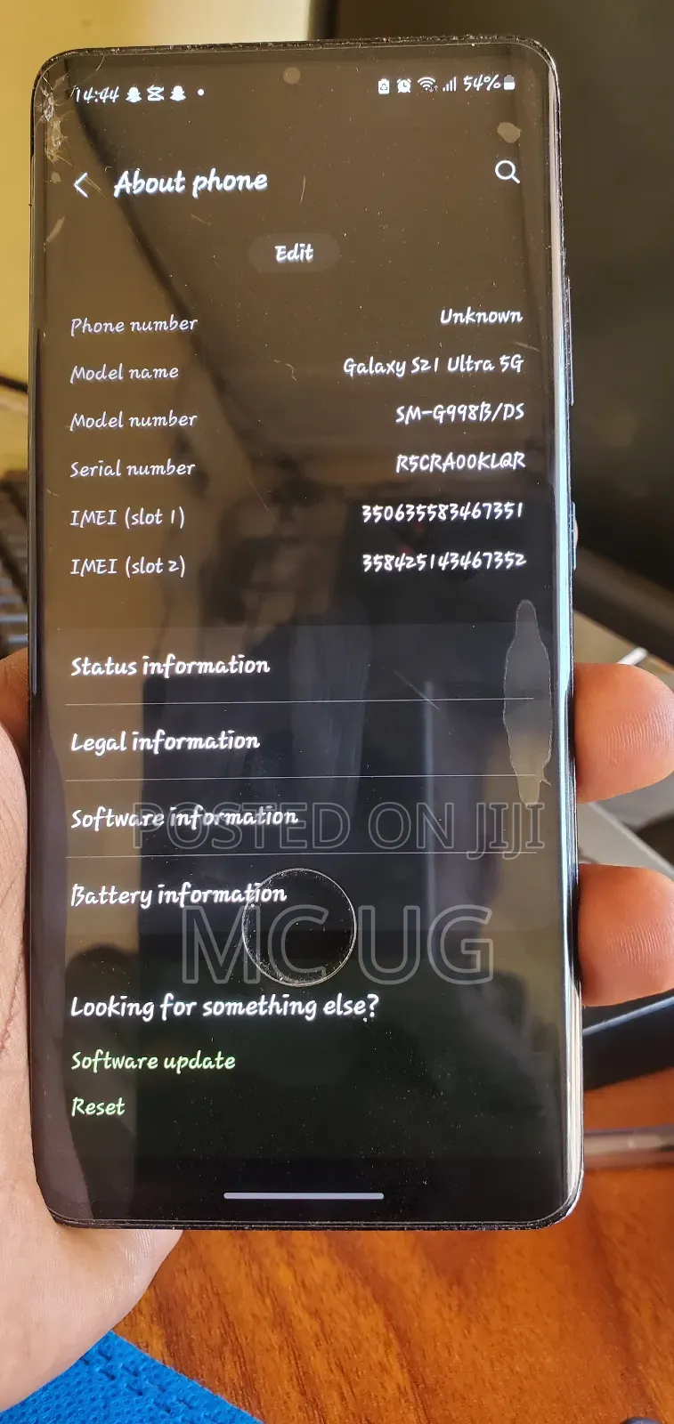 Samsung Galaxy S21+ 5G 256 GB Black