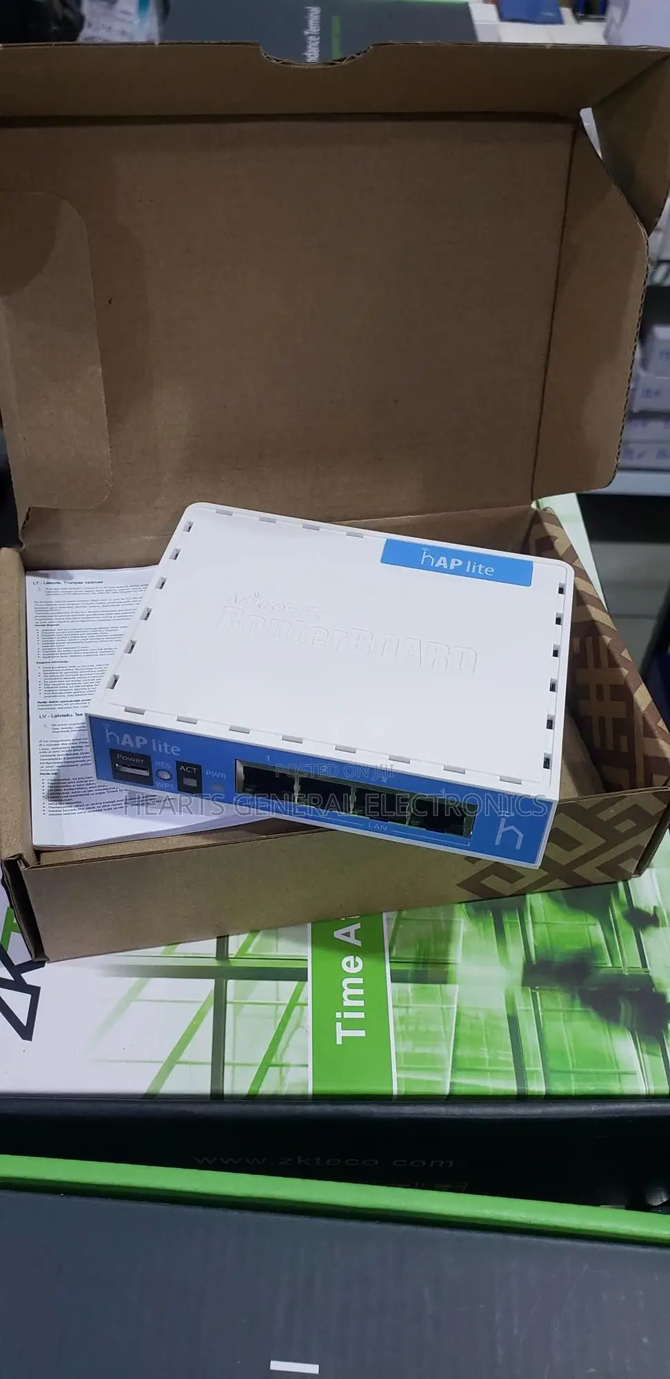 Mikrotik Router RB941-2ND ( Hap Lite )