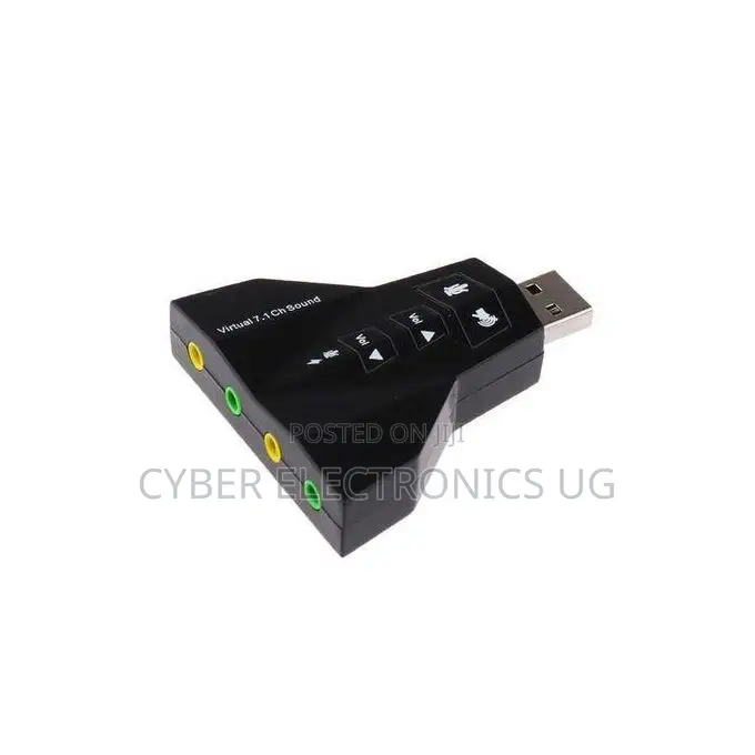 4x Usb 2.0 Sound Card Virtual Virtual 7.1ch Channel