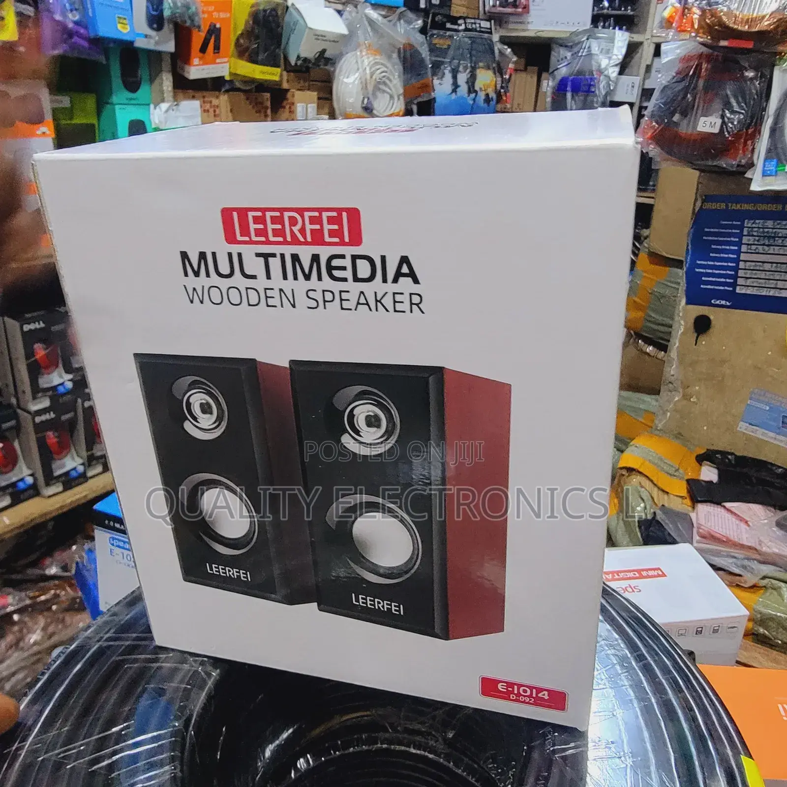 Leerfei 2.1 Multimedia Wooden Speakers