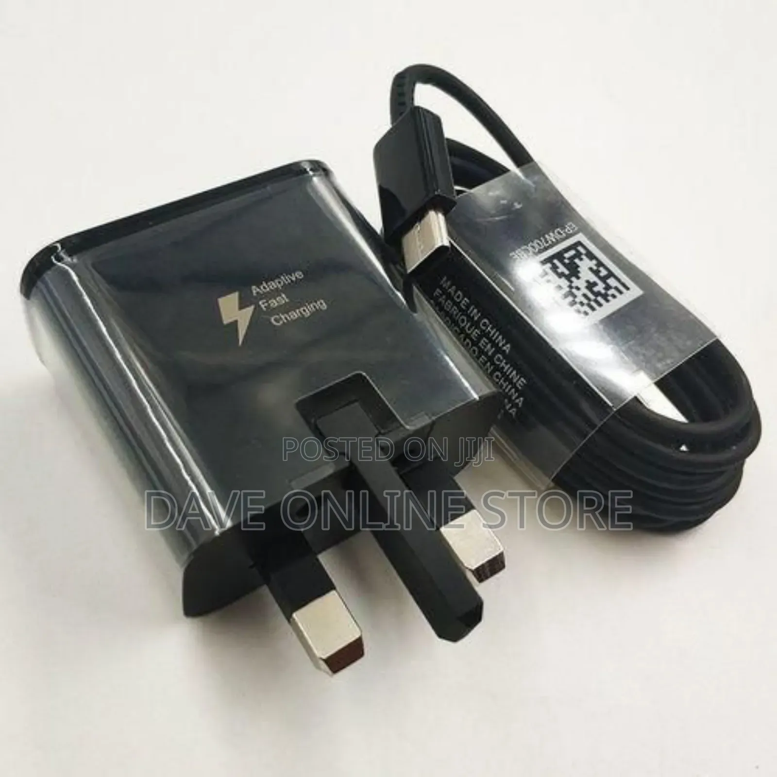 Samsung Fast Charging Travel Adapter Type C Cable -Black