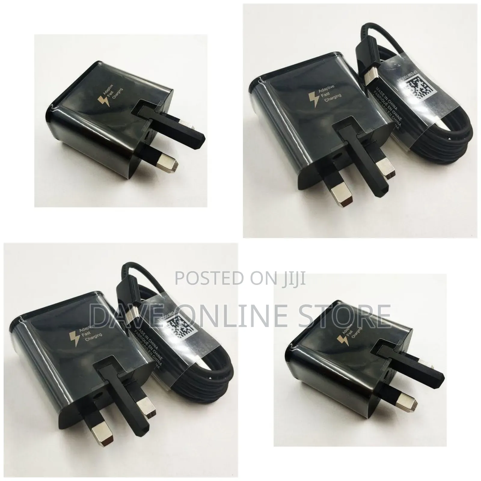 Samsung Fast Charging Travel Adapter Type C Cable -Black