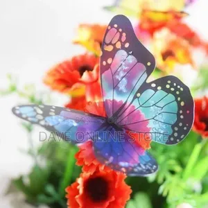 18pcs of Butterfly Wall Stickers - Multiple Colors
