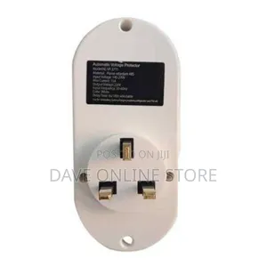 Saachi 15 Amps Voltage/Power Guard With 2-Plugs - White