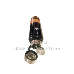 JK Stainless Steel Vacuum Bottle Flask 1.5 Litres - Black