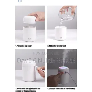 Car Air Humidifier, 30-45l/H Desktop Humidifier