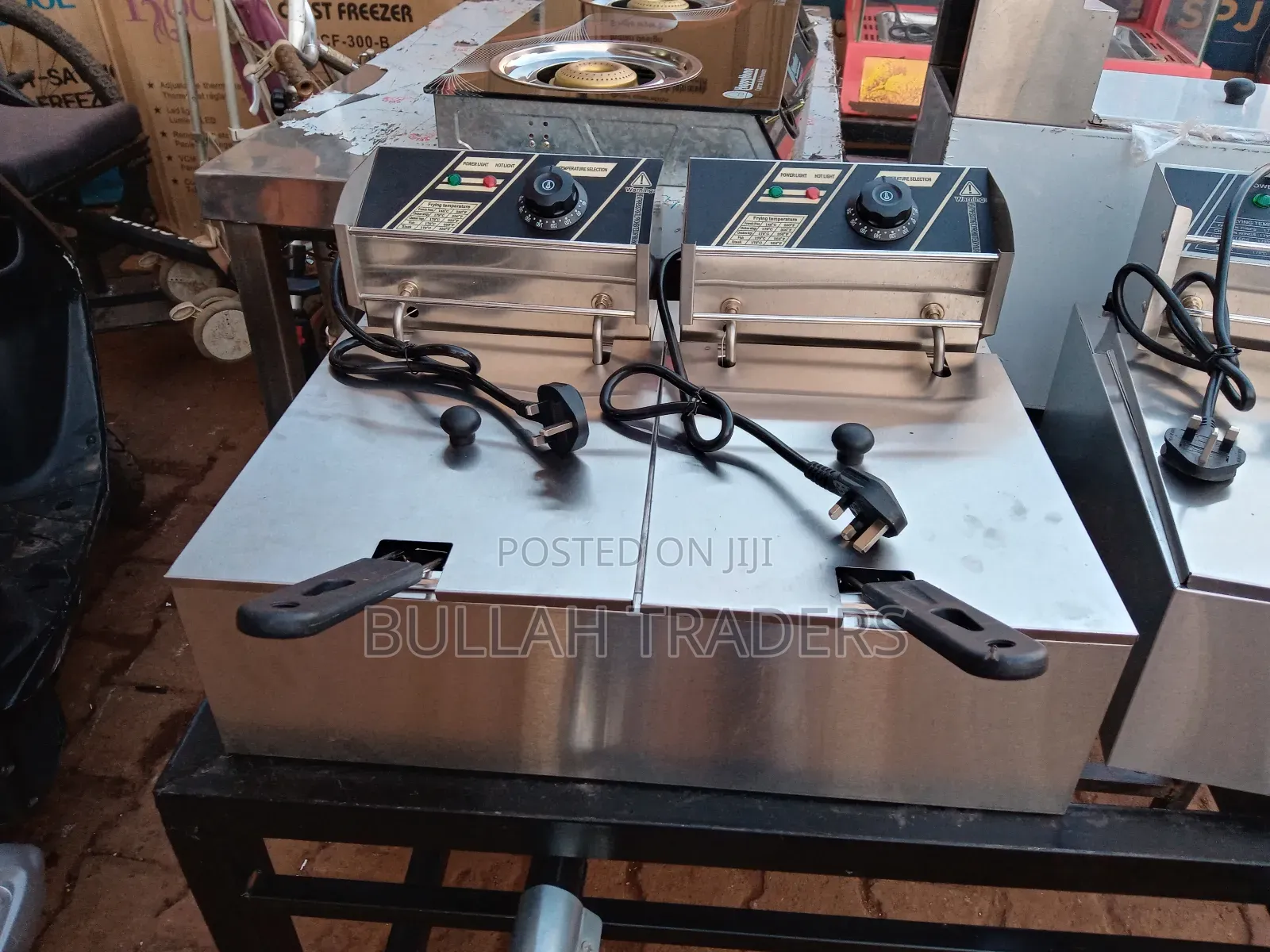 Deep Fryers for Chips, Chicken and Others Double 12L