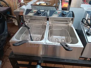 Deep Fryers for Chips, Chicken and Others Double 12L