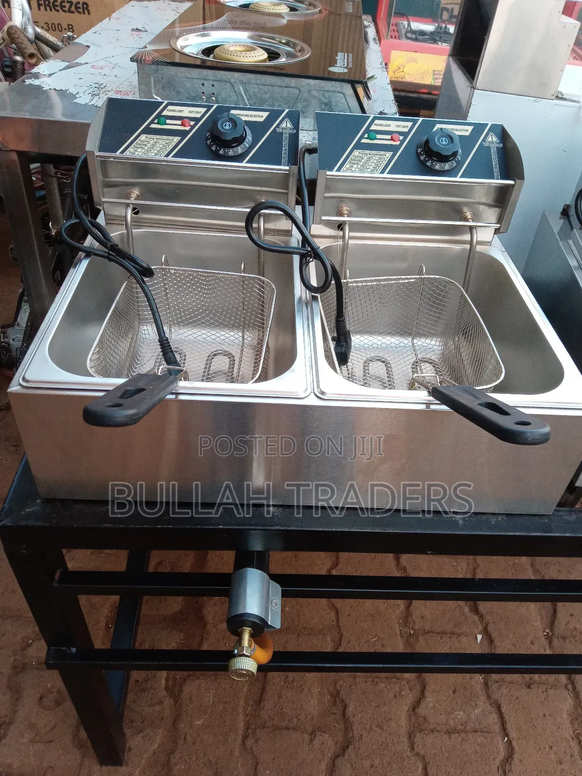 Deep Fryers for Chips, Chicken and Others Double 12L