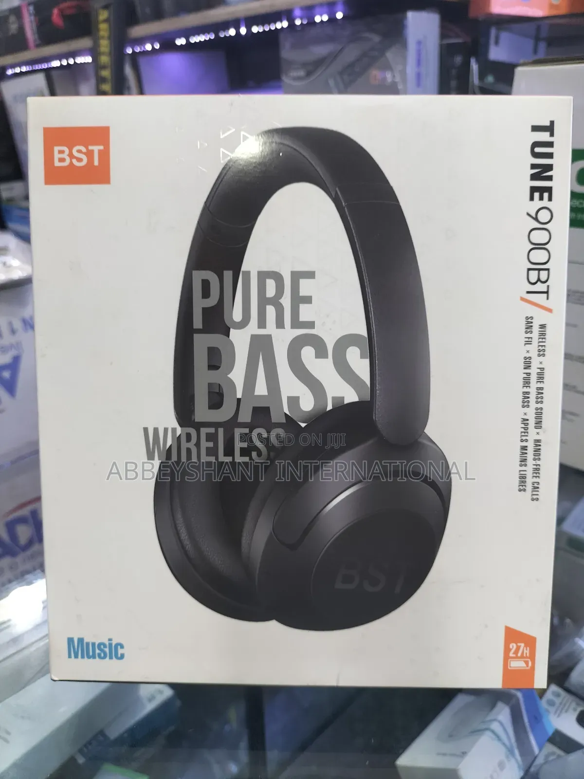 Pure Bass JBL Wireless Bluetooth Headphones