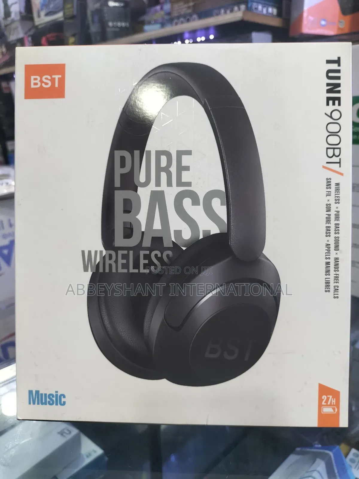 Pure Bass JBL Wireless Bluetooth Headphones