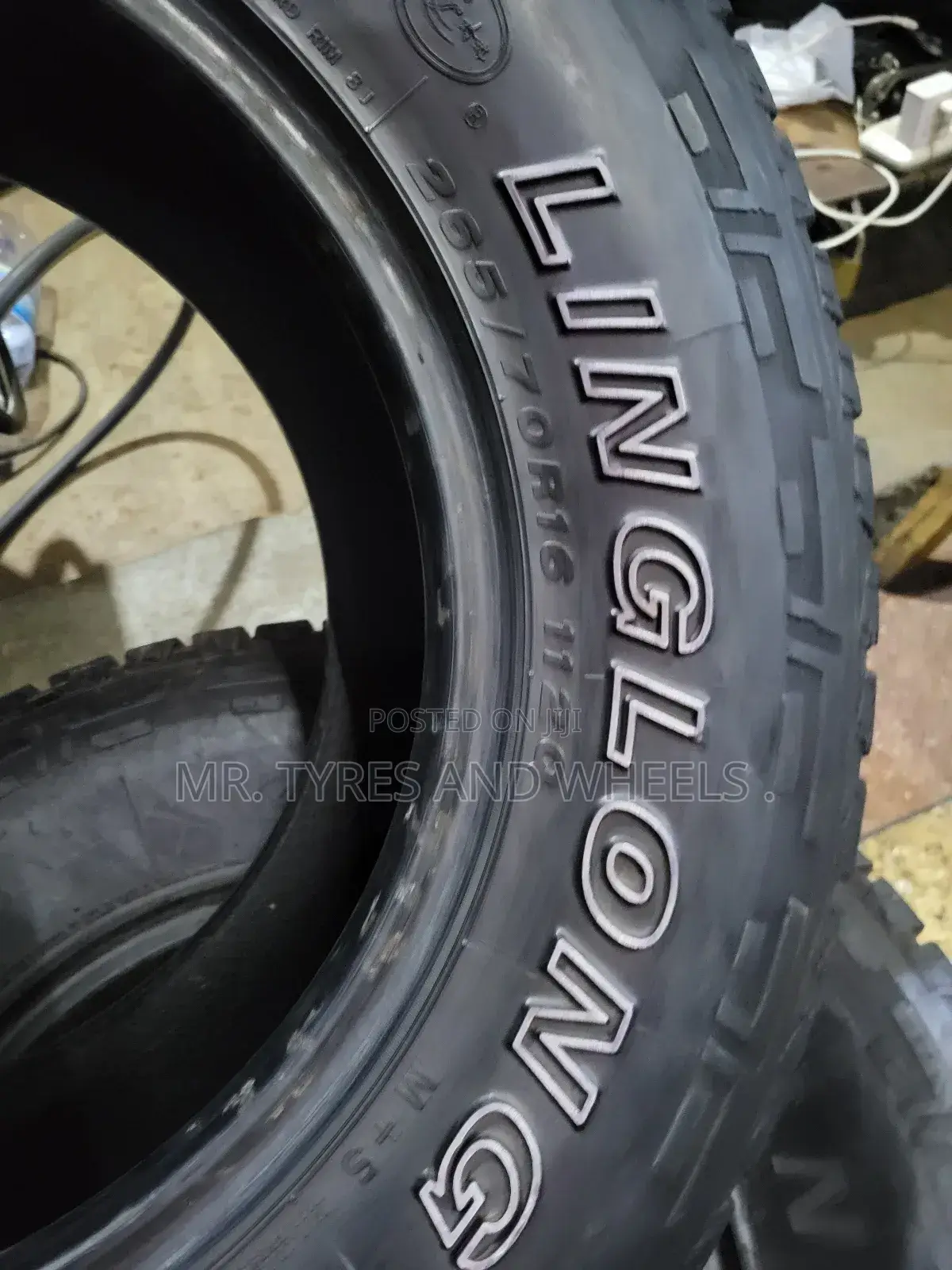 265 70 R16 Linglong the Executive of All Used but Still Gd.