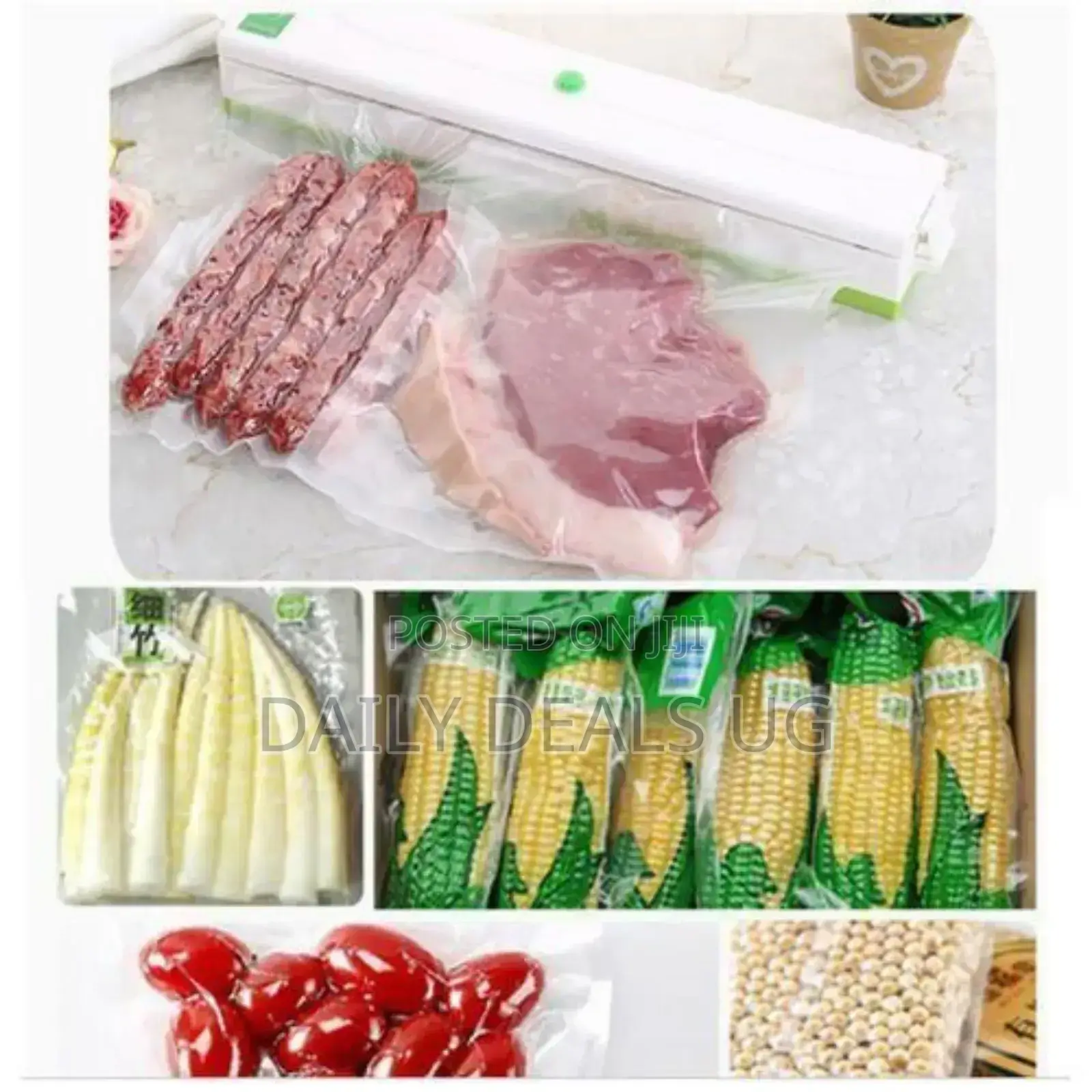 Vacuum Food Sealer Bags Roll 100pcs in Pack