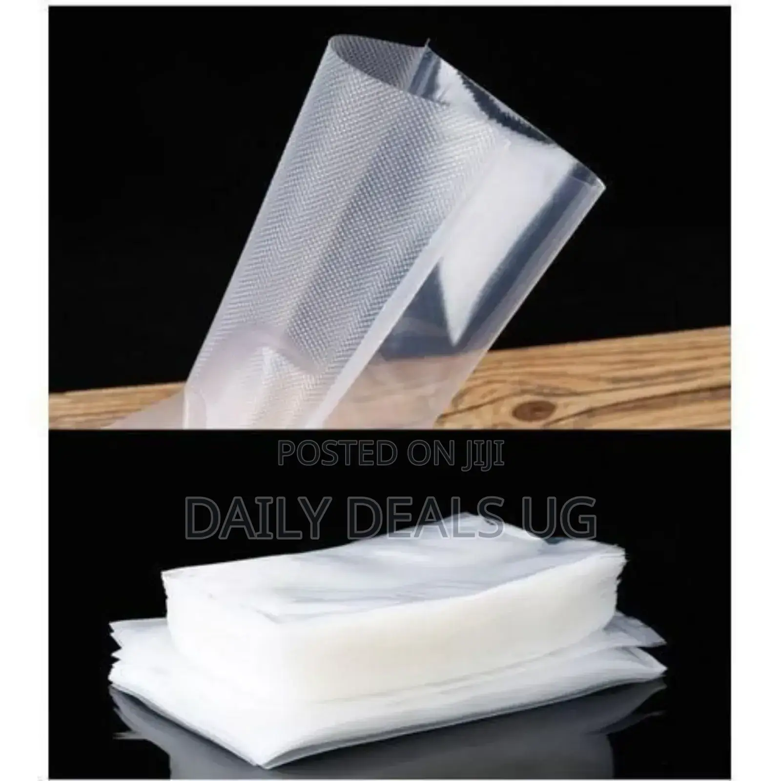 Vacuum Food Sealer Bags Roll 100pcs in Pack