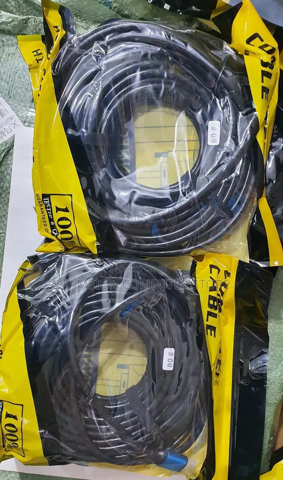 20m Meter Hdmi Cable High-Speed 3d 2.0 Supported