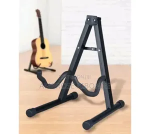 Guitar Support Durable Metallic Duty Adjustable Guitar Stand