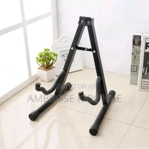 Guitar Support Durable Metallic Duty Adjustable Guitar Stand