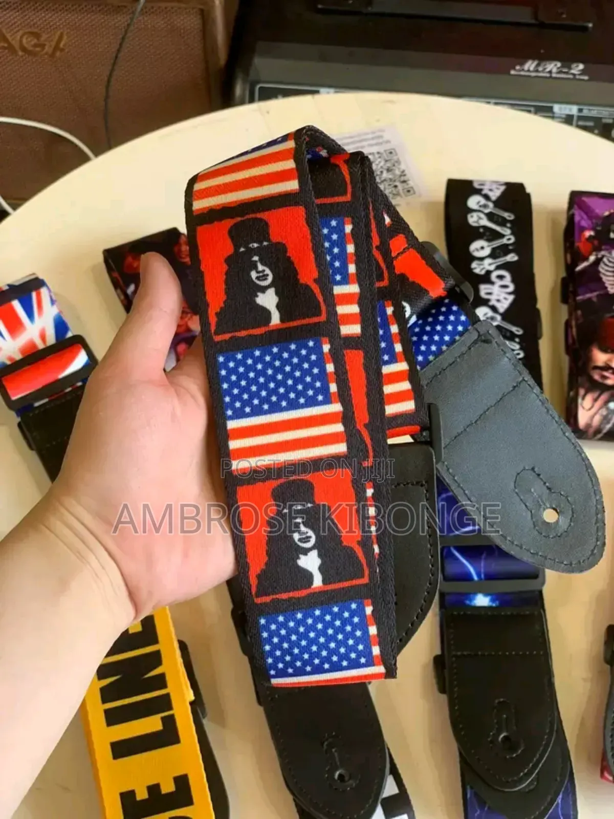 Durable Quality Adjustable Strong Nylon Guitar Strap/Belts.