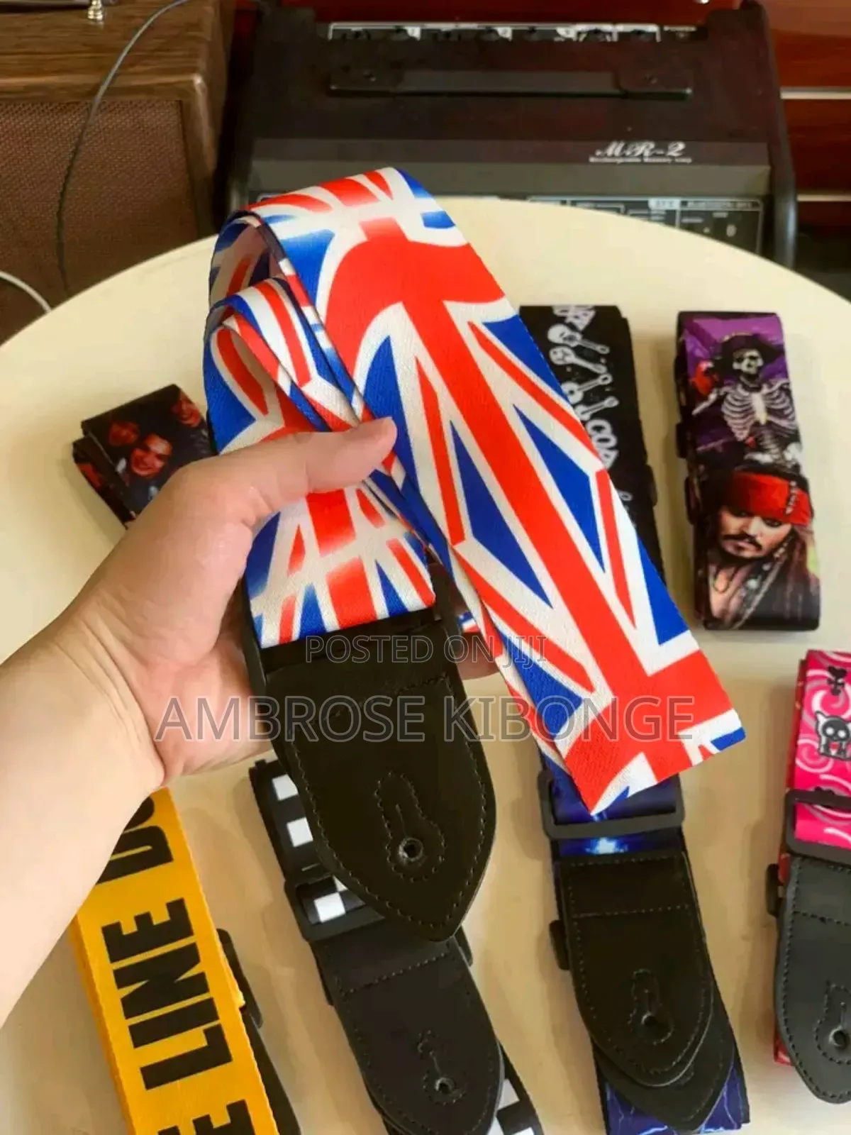 Durable Quality Adjustable Strong Nylon Guitar Strap/Belts.