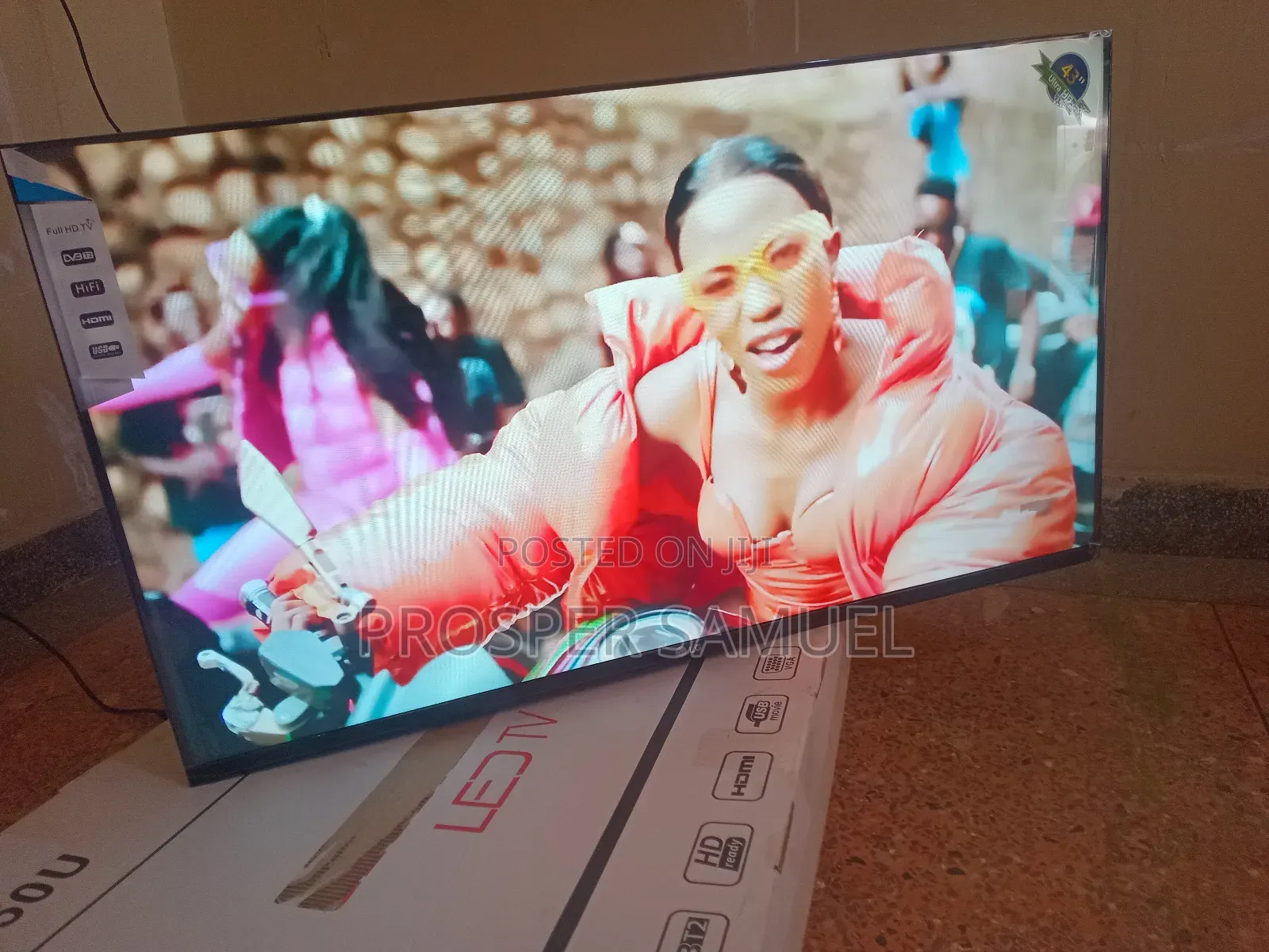 Brand New 43 Frameless LG Flat Screen With Inbuilt Decoder