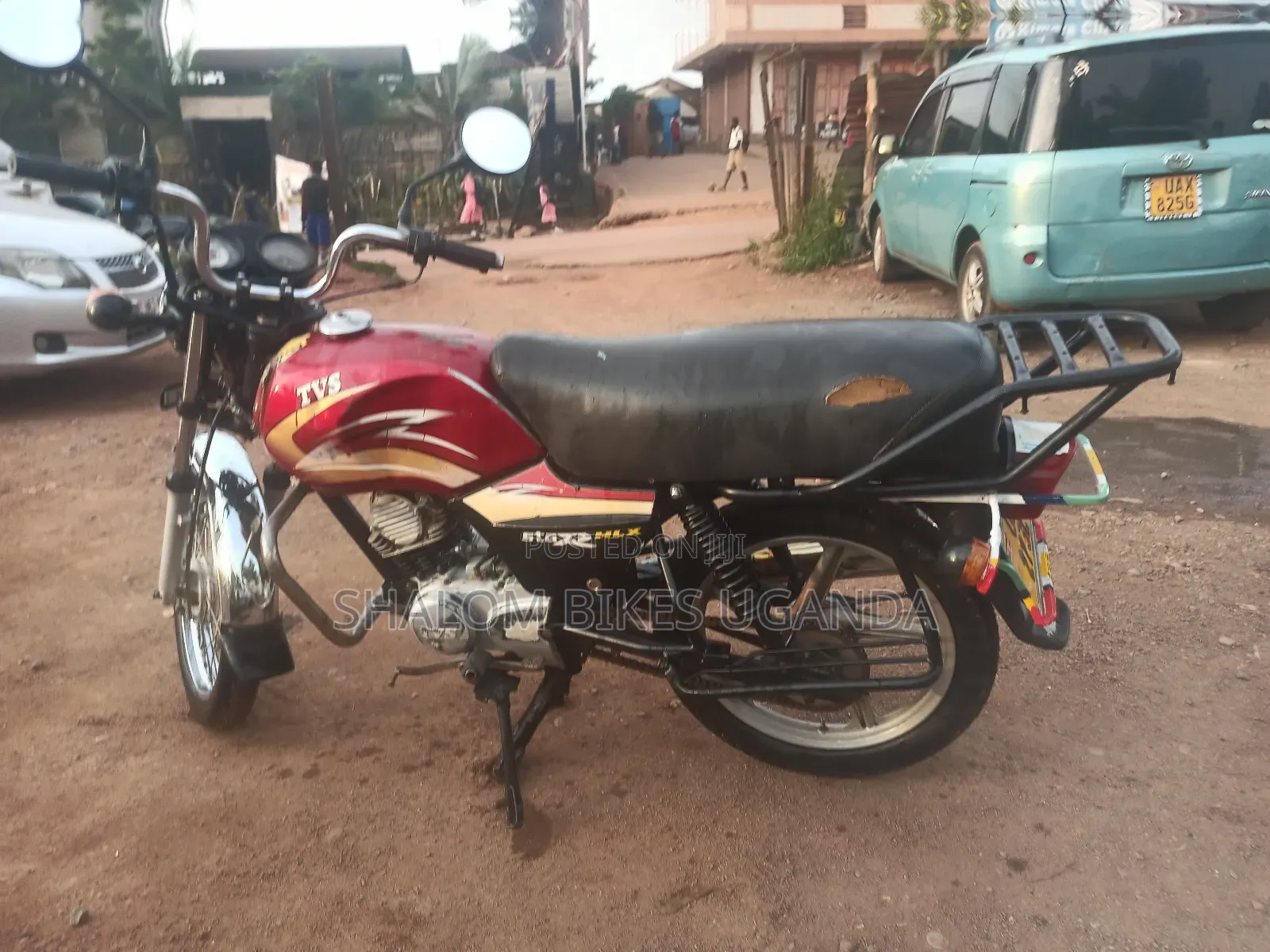 TVS XL 100 2017 Red
