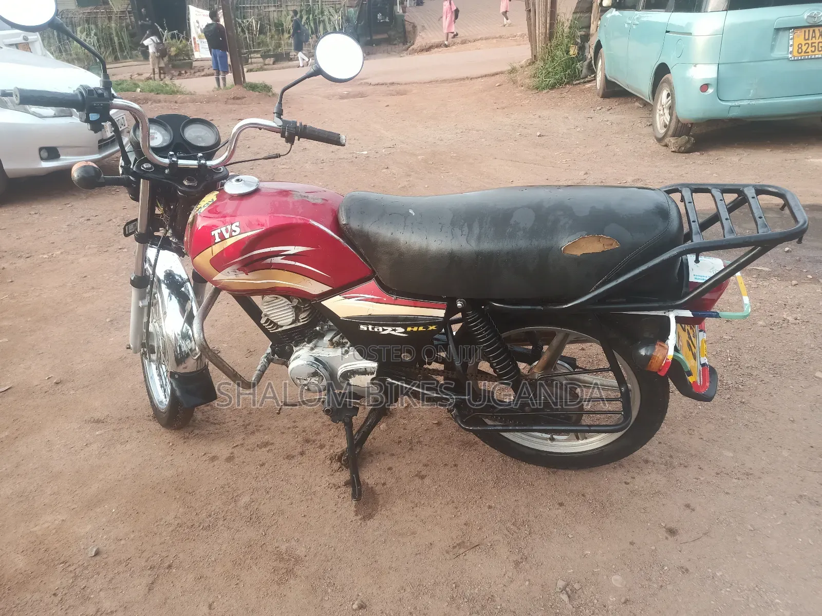 TVS XL 100 2017 Red