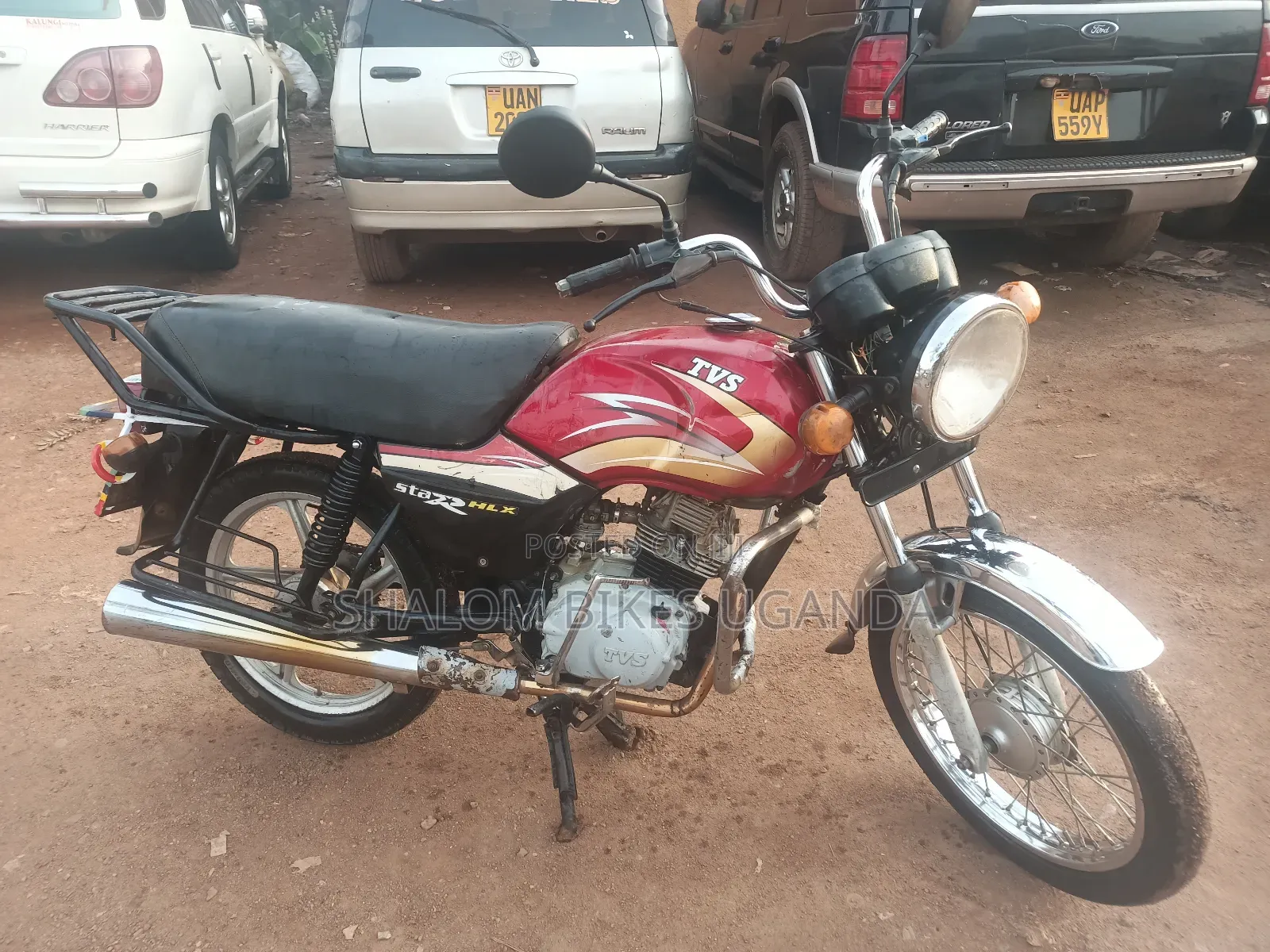 TVS XL 100 2017 Red