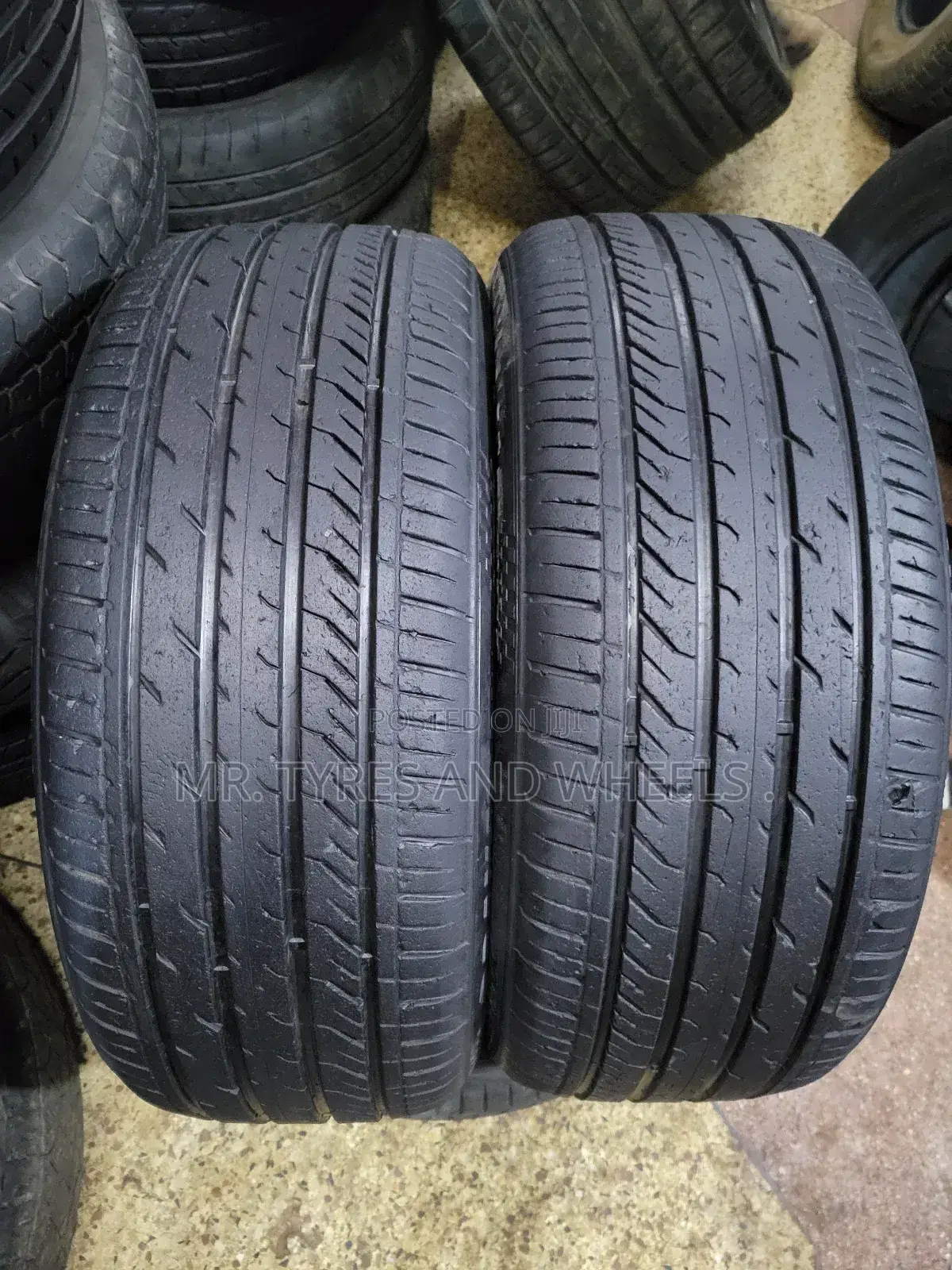 225 45 R18 Davanti Tires Used but Still Gd Tires.