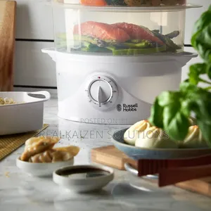 UK Russell Hobbs 9L 3 Tier Food Steamer 800W