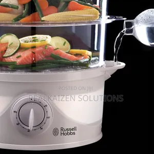 UK Russell Hobbs 9L 3 Tier Food Steamer 800W