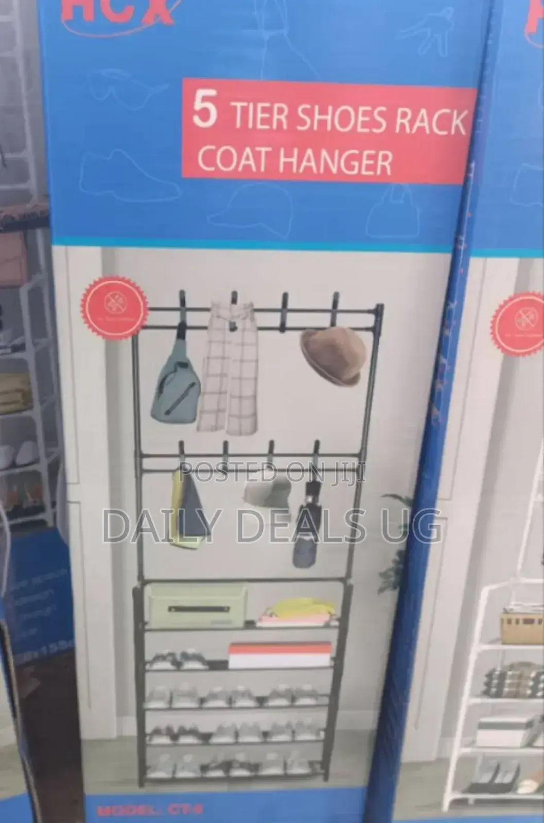 5 Layer Hat Shoe Rack
