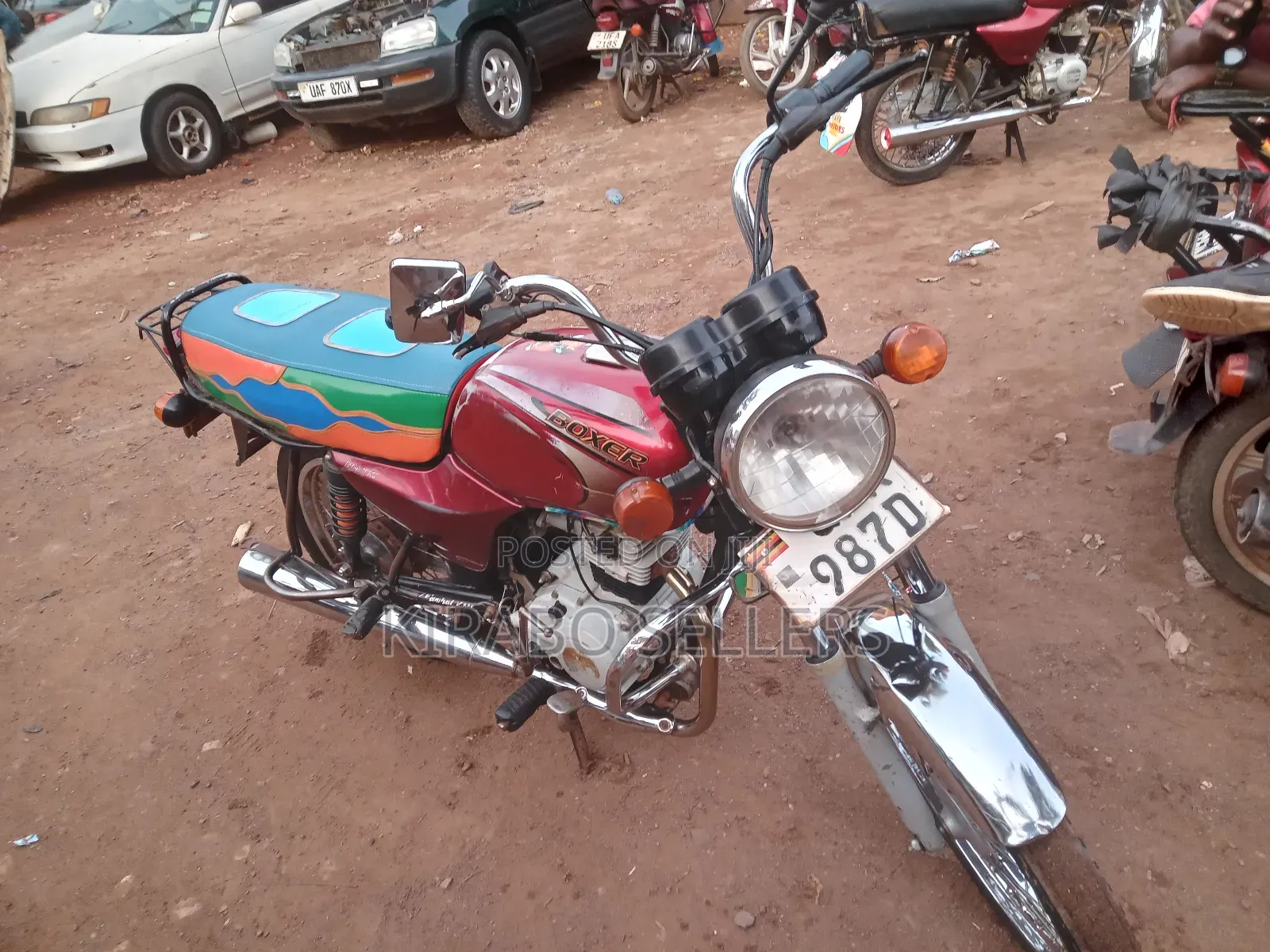 Bajaj Boxer 100 2023 Red