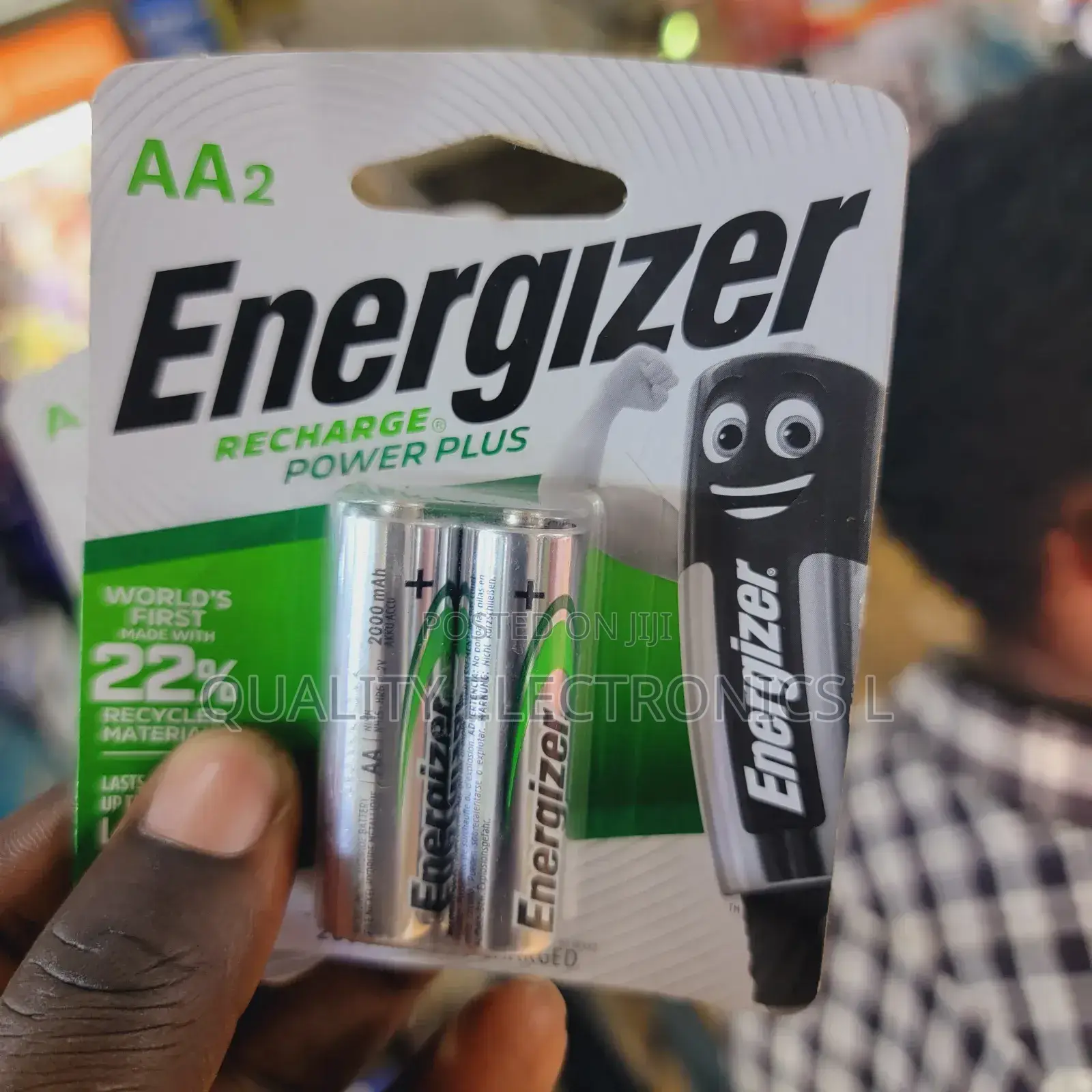 Energizer Original AA Rechargeable Batteries