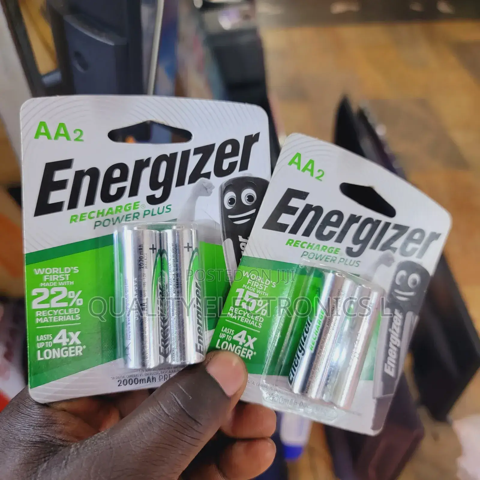 Energizer Original AA Rechargeable Batteries