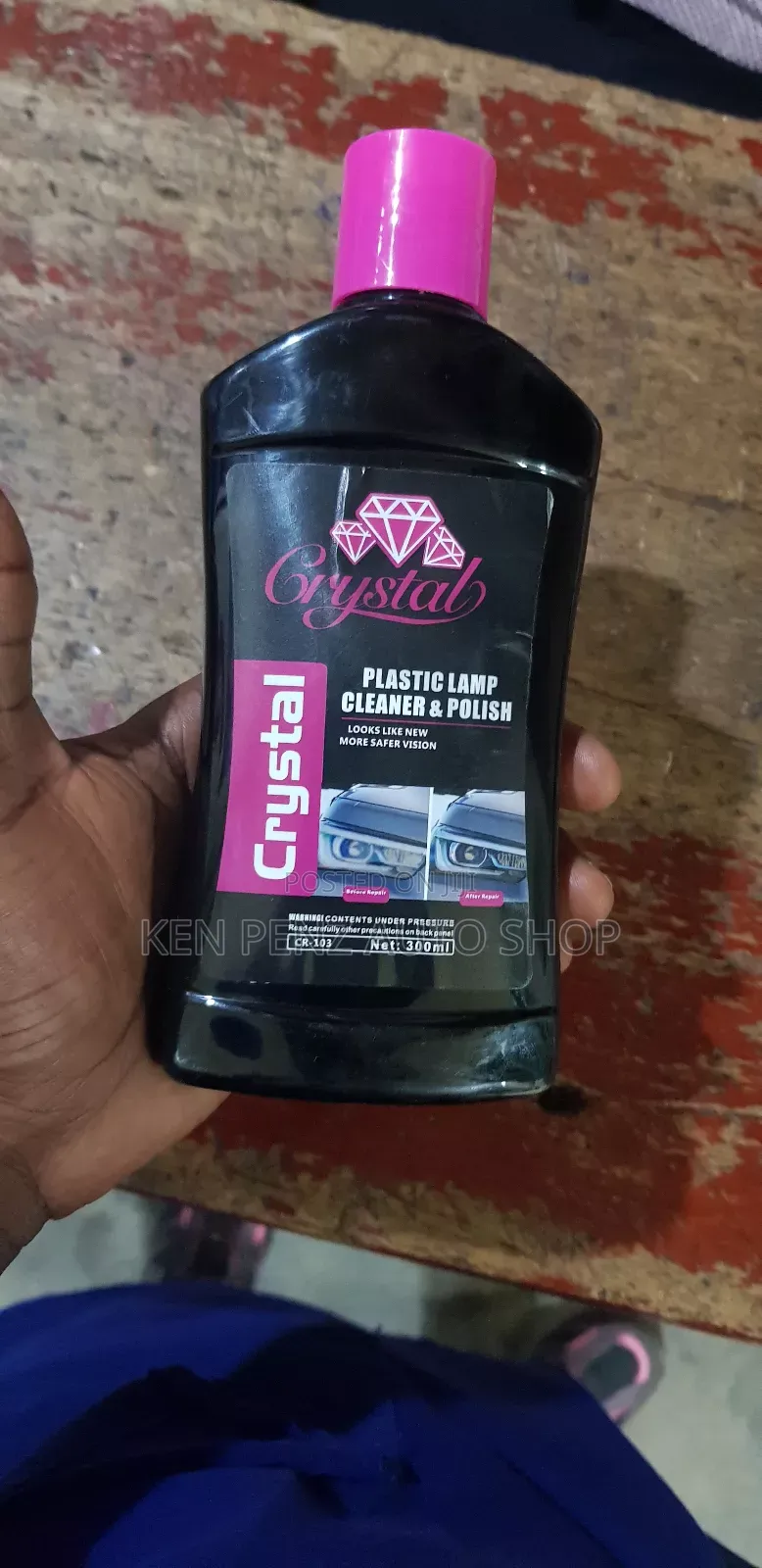 Car Headlamps Cleaner