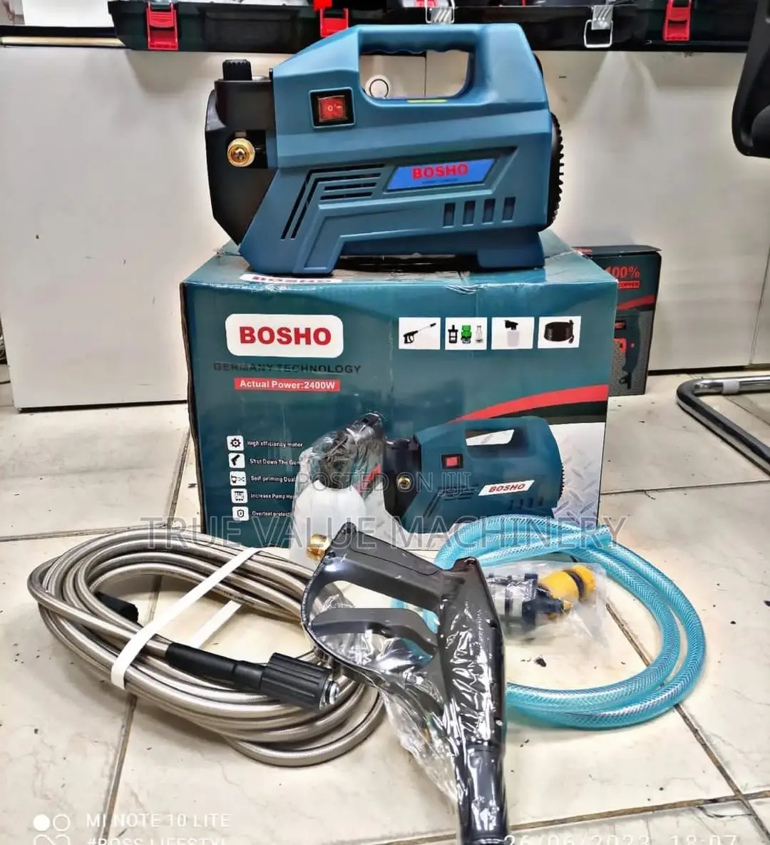 2.4KW Bosho Pressure Washer