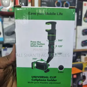 Universal Clip Cellphone Holder/Flexible Car Phone Holder