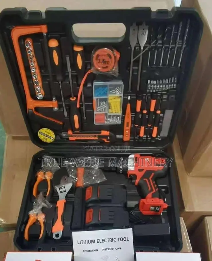 Lithium Cordless Drill Tool Kit