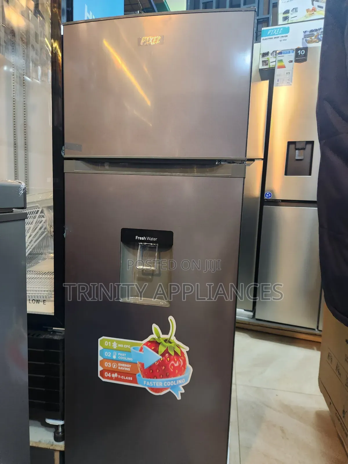 Pixel 276 Litres Double Door Refrigerator