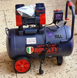Royalty 50 Litres Oil Free Silent Air Compressor