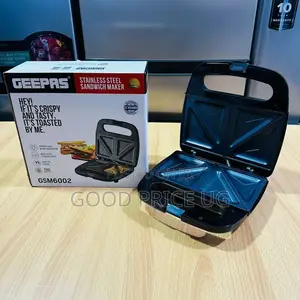 GEEEPAS Stainless Steel Sandwich Maker GSM6002