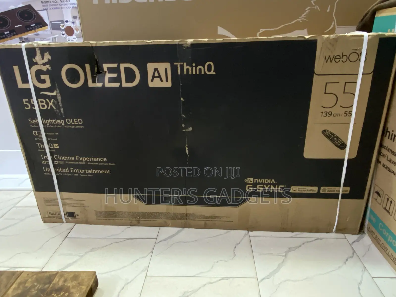 Lg 55 Inch Bx Oled Tv Smart Slightly Used Ultra Slim Tv