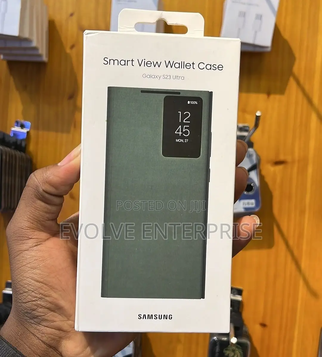Original Samsung Galaxy S23 Ultra S-View Wallet Case