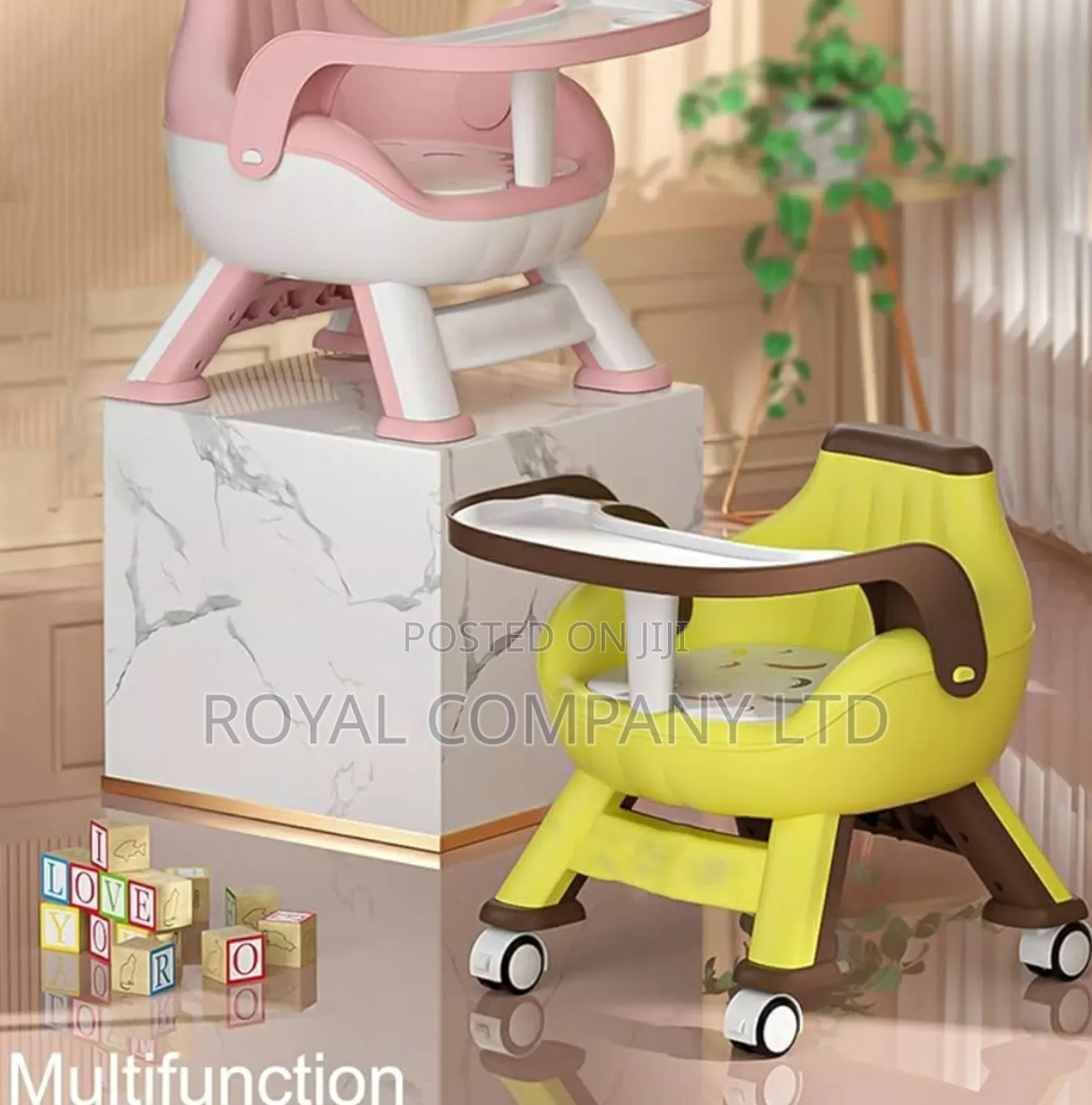 Baby Dinning Chair With Wheels